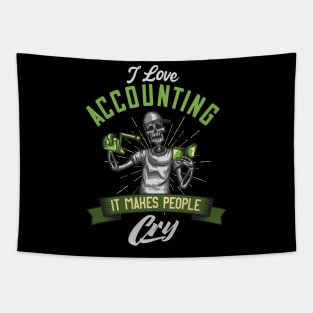 Accounting Funny Saying Accountant Gift Tapestry