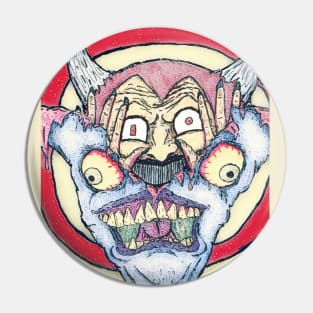 Winter Madness Demon Pin