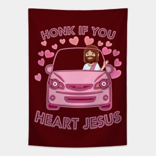 Honk for Jesus Tapestry