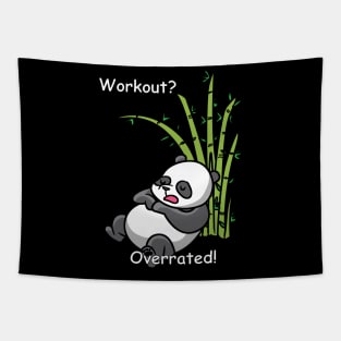 Lazy Panda - Workout ? Overrated! Tapestry