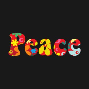 Flower Power Peace T-Shirt