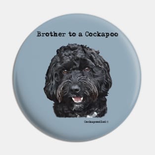 Cockapoo Dog Brother Pin