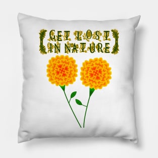 Get Lost In Nature Pillow