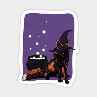 Witchy Fox Magnet