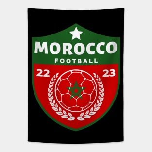 Morocco Football Tapestry