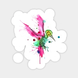 Hummingbird Skeleton Magnet