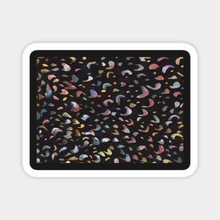 Watercolor Confetti Magnet