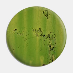 Green Ripple Flaking Surface Pin