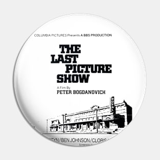 The Last Picture Show Movie Poster Pin