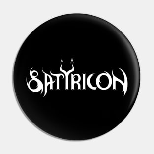 Satyricon Logo | Black Metal Pin