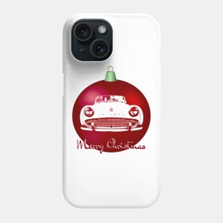 Triumph TR3 British classic car monoblock Christmas ball special edition Phone Case