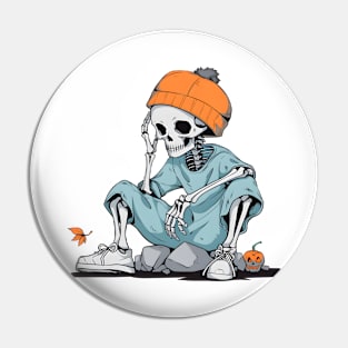 Spooktacular Halloween Party Pin