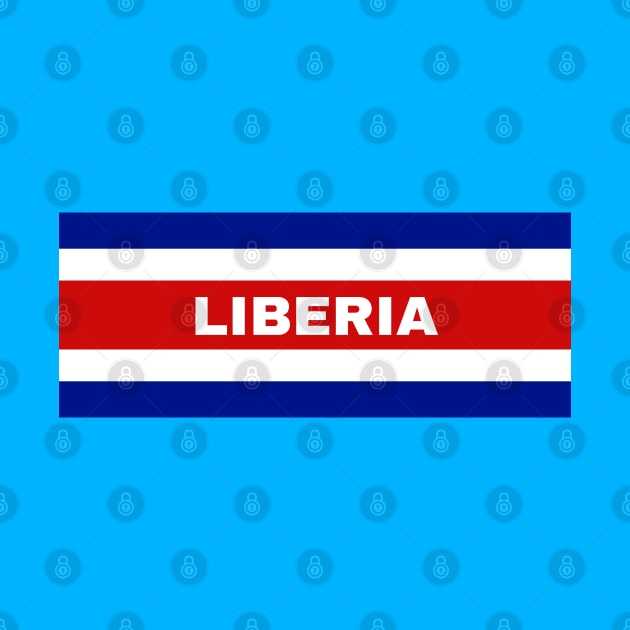 Liberia City in Costa Rican Flag Colors by aybe7elf