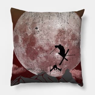 Skiing Freestyle - Killing Moon Pillow