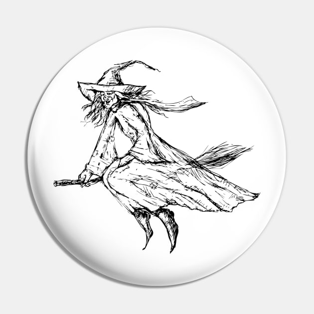 Old witch Pin by katerinamk