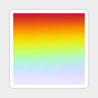 Dark To Light Rainbow Gradient Magnet