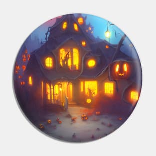 The Haunted House Pin