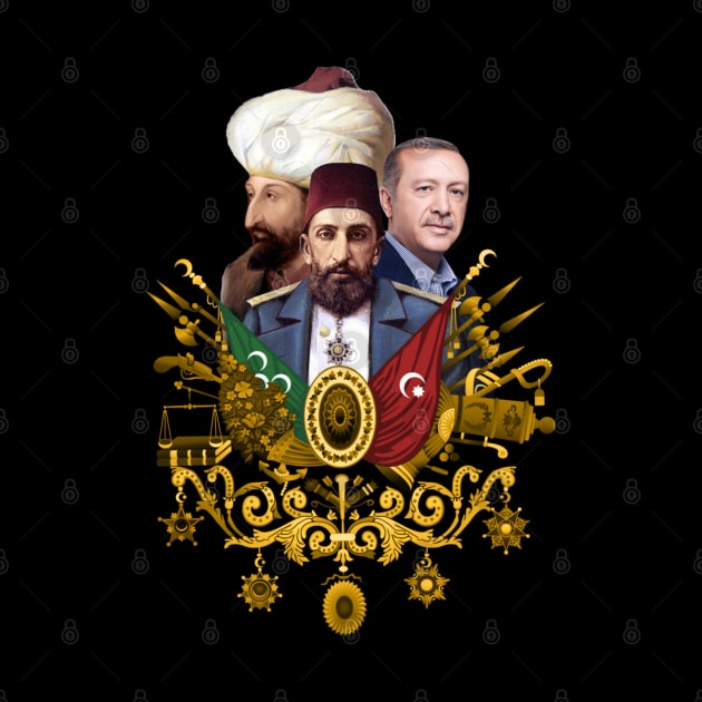 Ottoman empire | Abdulhamid | Fatih Sultan Mehmet | Erdogan by ErdiKara