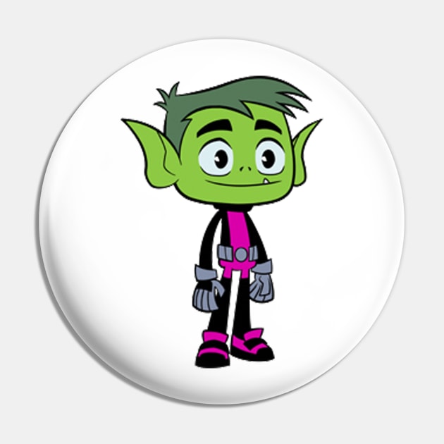 Beast Boy Titans Pin by SabrinaEgger