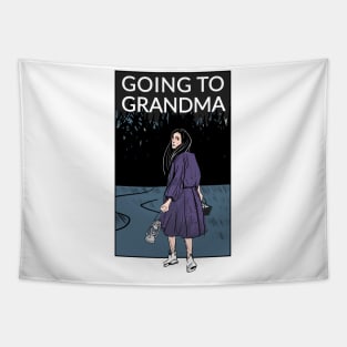 Going to grandma Tapestry