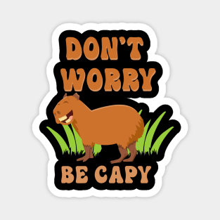 Funny Capybara Quote Magnet