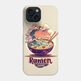 Cloudy cozy Ramen Phone Case