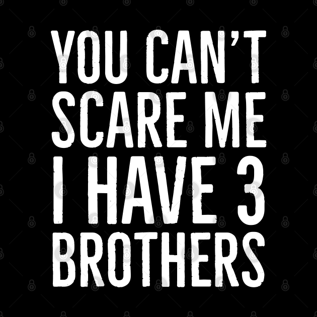 You Can't Scare Me I Have 3 Brothers by Suzhi Q