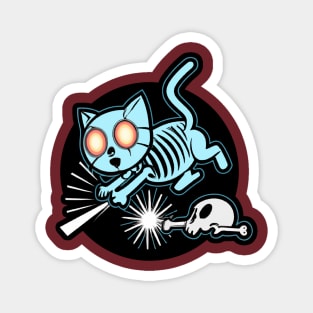 Blue Skellycat Magnet