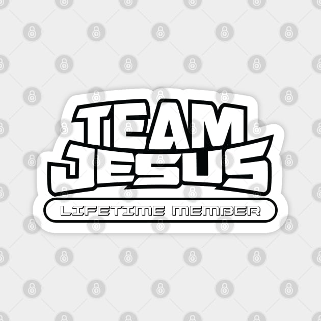 TEAM JESUS 1 Magnet by Litho