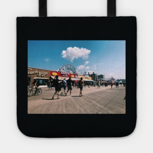 Coney Island Boardwalk NYC Summer Tote