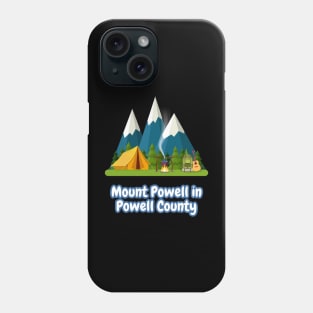 Mount Powell in Powell County Phone Case