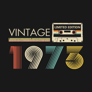 Vintage 1973 Limited Edition Cassette T-Shirt