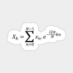 Discrete Fourier Transform Equation Math Basics Magnet