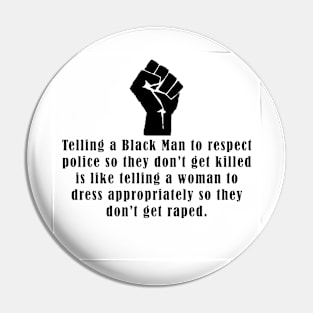 "Respect Police" Pin