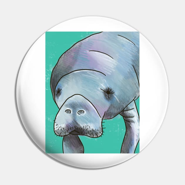 Manatee Pin by shehitsback