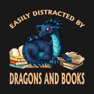 Dragons And Books T-Shirt