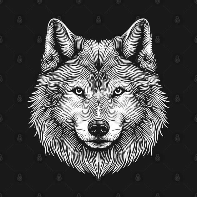 Lone Wolf Sketch by Worldengine