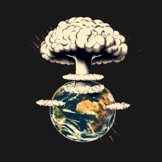 nuclear war atomic bomb by Anthony88