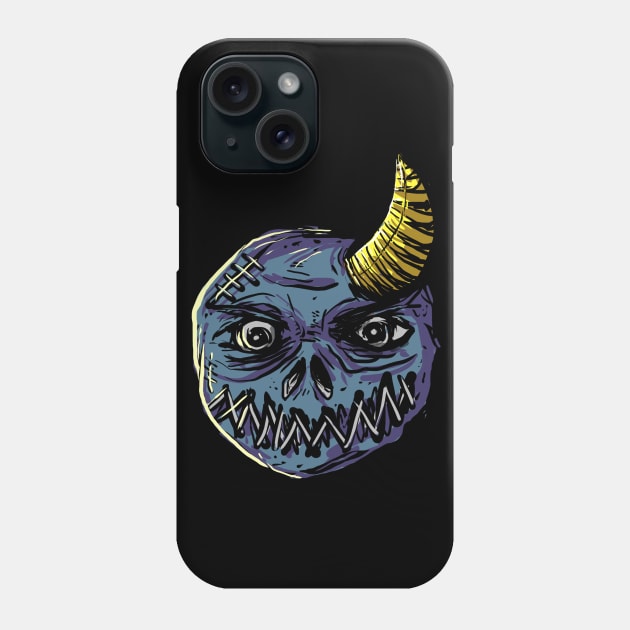 Demon Face Ball Phone Case by DeathAnarchy