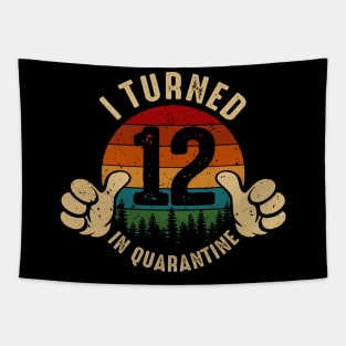 I Turned 12 In Quarantine Tapestry