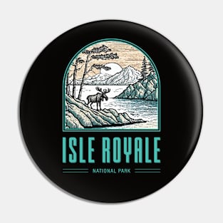 Isle Royale National Park Pin