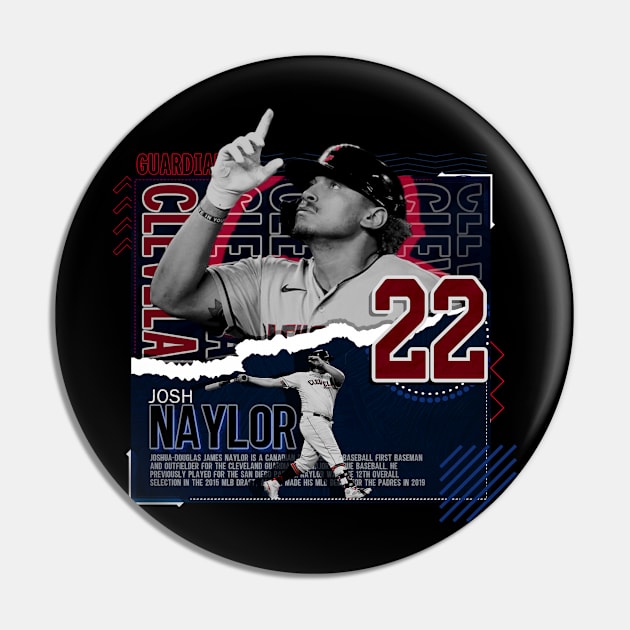 Josh Naylor baseball Paper Poster Guardians 4 - Josh Naylor