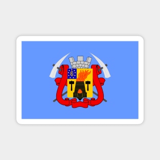 Flag of Luhansk Ukraine Magnet