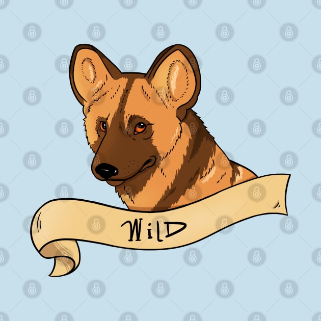 African "Wild" Dog Banner by TaliDe