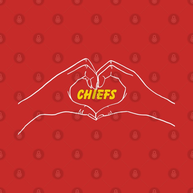 LOVE KANSAS CITY CHIEFS by Lolane