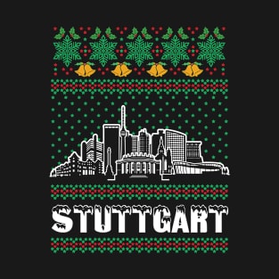 Stuttgart Germany Ugly Christmas T-Shirt