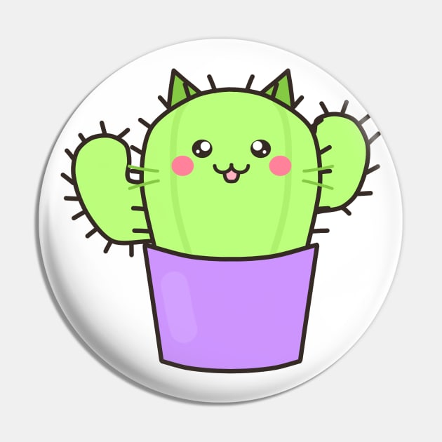 Catus - cat as cactus Pin by Dr.Bear