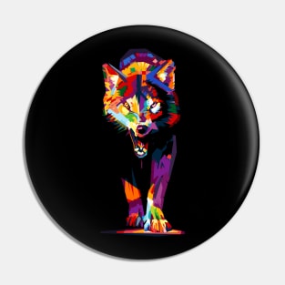 WOLF IN THE DARK Pin