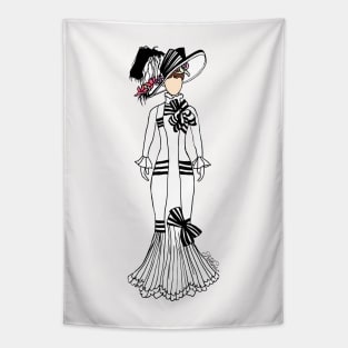 My Fair Lady - Race Horse Outfit Tapestry