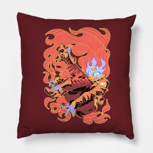 Phoenix Girl Pillow